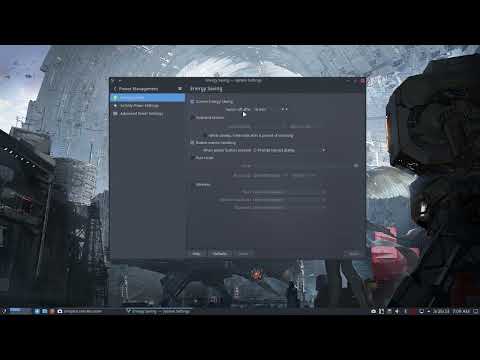 ArcoLinux : 3391 Plasma - screen goes dark - sleep - password - wobbly effect