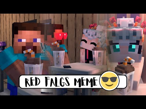 Mr.Ender_ - 👻 Minecraft Animation｜😈 Red Flags Meme 1 | Date with DAKI 🧙‍♀️#redflags #redflagsmeme