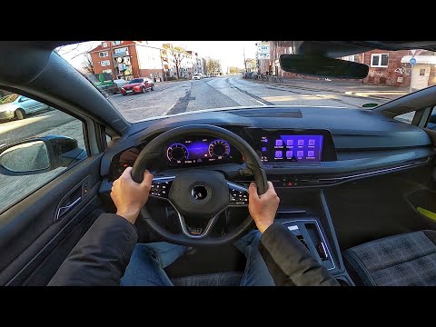 2021 VW Golf 8 GTD - pov test drive