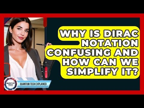 Why Is Dirac Notation Confusing And How Can We Simplify It? - Quantum Tech Explained