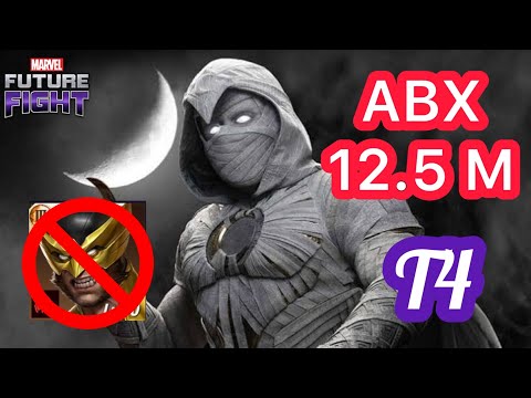 T4 Moon Knight hits 12.5M in ABX ( Combat hero day ) - [ No Artifact - No Physical damage proc ]