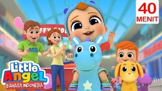 Download lagu Jalan Jalan di Mall | Little Angel | Kartun Anak Anak | Moonbug Kids Indonesia mp3