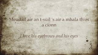 Tighinn Air A'mhuir Am Fear A Phosas Mi - Capercaillie Karaoke with English translation