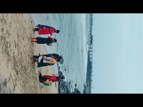 Pondicherry Beach video #Chennai Tamil
