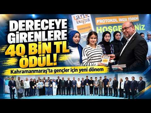 Kahramanmaraş’ta gençlere ödüllü eğitim projeleri