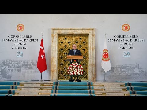 Görsellerle 27 Mayıs 1960 Darbesi Sergisi konuşması - 27.05.2021