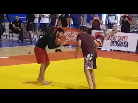 Belgrade Open NoGi 2018 cetvrt finale apsolutna intermedia Aleksa Lazovic