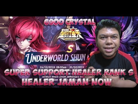 GACHA!! GILA.. Super Support Healer RANK S Underworld SHUN yang Memiliki SKILL UNIK