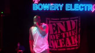 Homeboy Sandman "Talking" (Bleep) (Live @ End Of The Weak, Bowery Electric, New York City, New York)