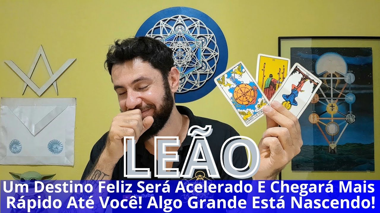 ♌LEÃO-UM DESTINO FELIZ SERÁ ACELERADO E CHEGARÁ MAIS RÁPIDO ATÉ VOCÊ! ALGO GRANDE ESTÁ NASCENDO!