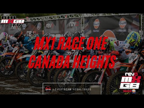 MX1 Race 1 - Canada Heights - Revo ACU British Motocross Championship Fuelled by Gulf Race Fuels