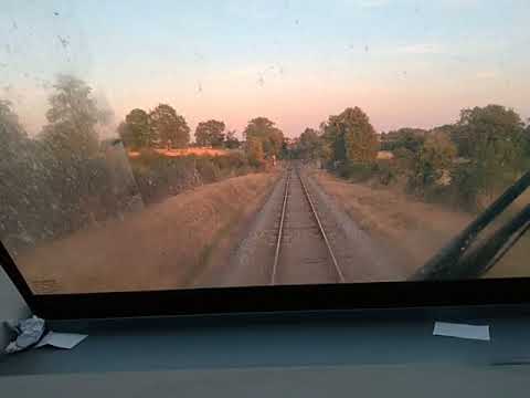 [cab ride] ligne SNCF Le Dorat - Limoges (liste des gares en description)