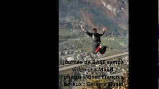 preview picture of video 'Base Jump à Magland Gérome Guala octobre 2011 HD'