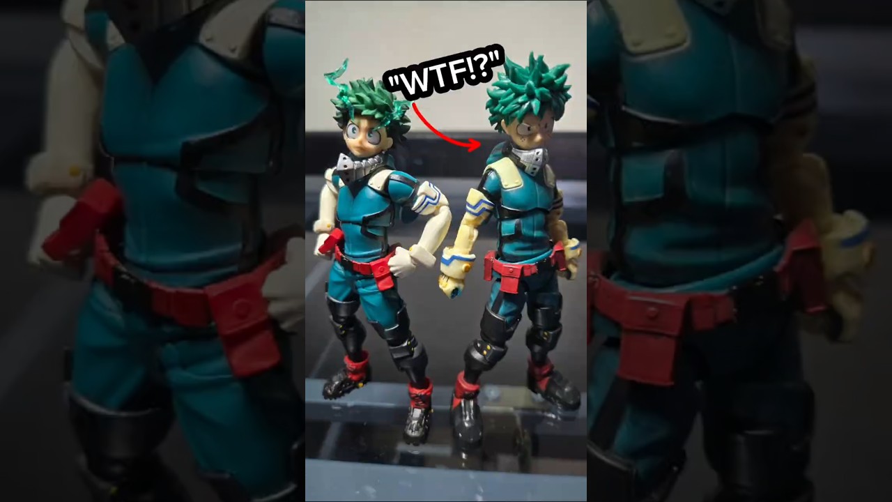 The WORST Deku Figure Ever!!! #actionfigure #shfiguarts #mafex #actionfigures #revoltech #toy #fyp