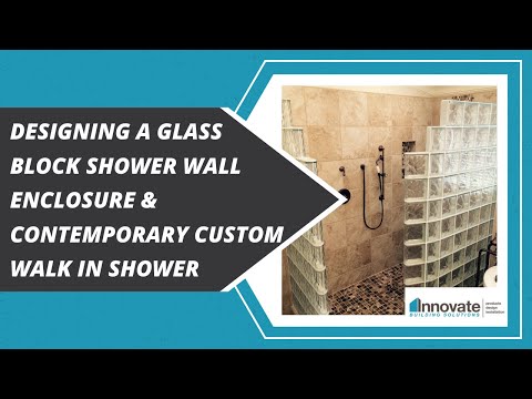 Designing a Glass Block Shower Wall Enclosure &...