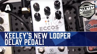 Video thumbnail for Keeley Eccos Delay Looper - Two Pedals In One?! - NAMM 2020 by Andertons Music Co