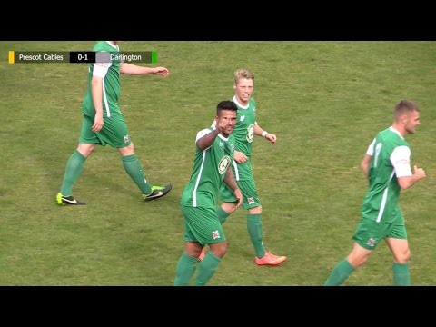 Prescot Cables 0-2 Darlington - Evo-Stik First Division North - 2014/15