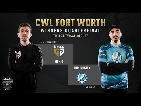 Gen.G vs Luminosity Gaming | CWL Fort Worth 2019 | Day 2