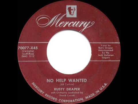 1953 HITS ARCHIVE: No Help Wanted - Rusty Draper