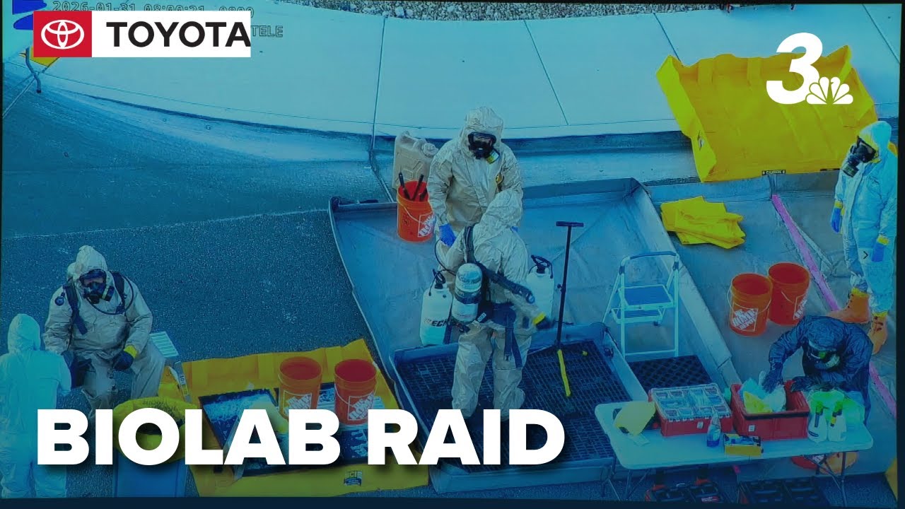 FBI raid in Las Vegas possibly linked to California biolab