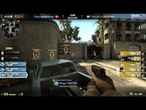 NiP vs. Western Wolves | Viertelfinale, EMS One Summer 2013 | de_dust2 Map 1