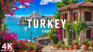 Explore Turkey’s Natural Beauty in 4K - Relax with Peaceful Piano Background Music