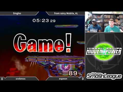 Hidden Power (March 2018): Melee Singles WR3 - Ragnarock (Fox) vs. Logan (Marth)