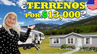 TERRENOS para TRAILAS, CASA móvil, RV o AUTO CARAVANAS en los Estados unidos