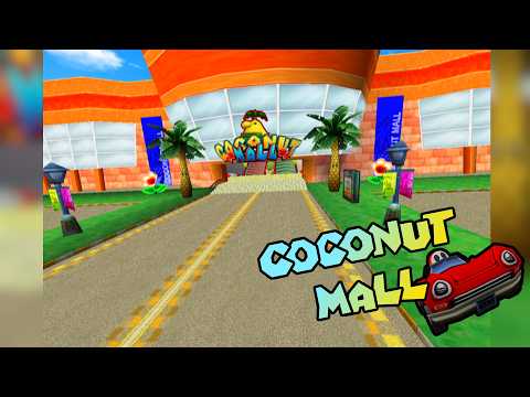 WII Coconut Mall - Mario Kart Double Dash Retro Track GP | Preview