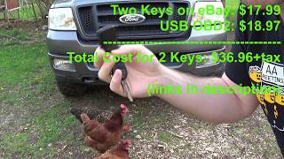 How to Program a 2005 Ford F-150 Chip Key When You Only Have 1 Original Key