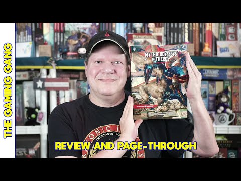 Dungeon & Dragons: Mythic Odysseys of Theros | Review and Page-Through