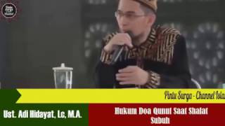 Download lagu Hukum Doa Qunut Saat Shalat Subuh   Ustadz Adi Hidayat   YouTube mp3