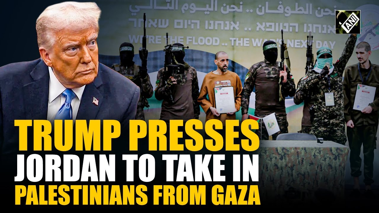 'We're going to take it' President Donald Trump meets Jordan's king, repeats Gaza takeover plan