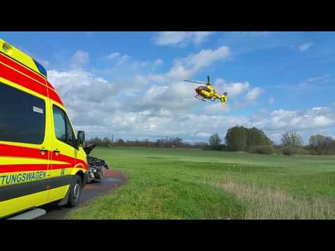 FF Amt Friesack - Start von Christoph 39 beim VKU am 11.04.2017