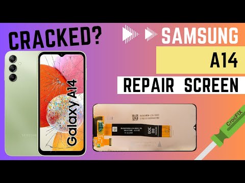 Samsung GALAXY A14 5G - Repair a cracked glass / screen
