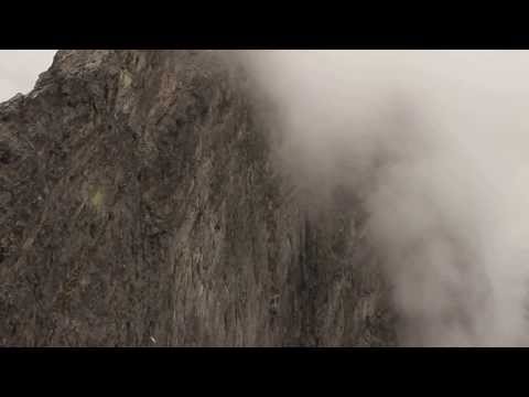 B.A.S.E Jumpers taking off Trollveggen Wall, Norway