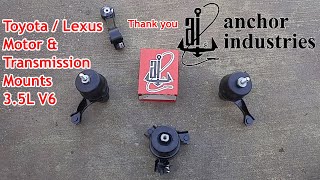 Toyota / Lexus Engine & Transmission Mounts Replacement - Avalon/Camry/ES350 - 3.5L V6 2GR-FE