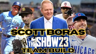 The SCOTT BORAS TEAM BUILD caps off MLB The Show 23...