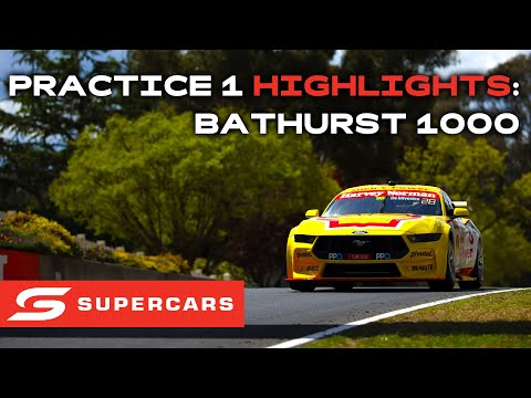 SUPERCARS 2023 バサースト1000 プラクティス1ハイライト動画