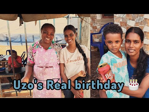 23rd January Uzo’s Real birthday 🎂 4 years old birthday 🎁 