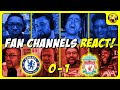 CHELSEA & LIVERPOOL FANS REACTIONS TO CHELSEA 0-1 LIVERPOOL | CARABAO CUP FINAL