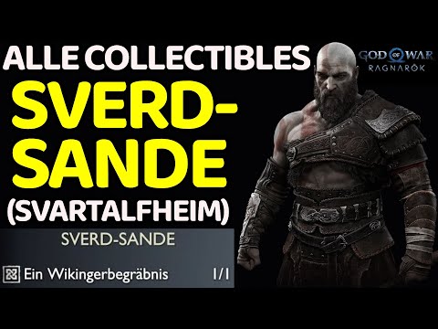 God of War Ragnarök alle Collectibles Sverd-Sande Svartalfheim Gefallen Ein Wikingerbegräbnis Guide