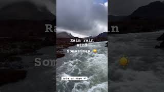 Scotland weather #travel #scotland #isleofskye