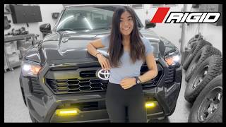 How To Change FOG LIGHTS in a 2024+ Tacoma | RIGID SAE Amber Upgrade