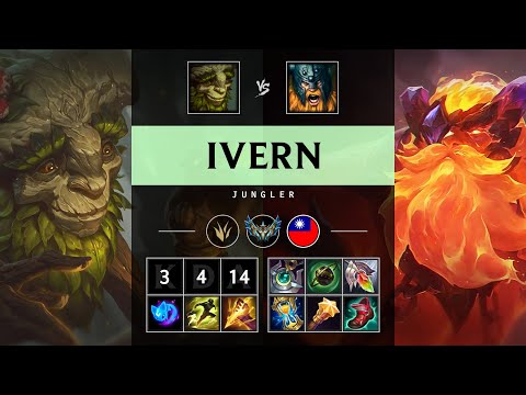 Ivern Jungle vs Olaf - TW Challenger Patch 25.16