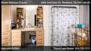 preview picture of video '3364 DesCotes Cir, Rockland ON K4K1A8 - Duane Leon Broker - Royal LePage Team Realty, Brokerage'