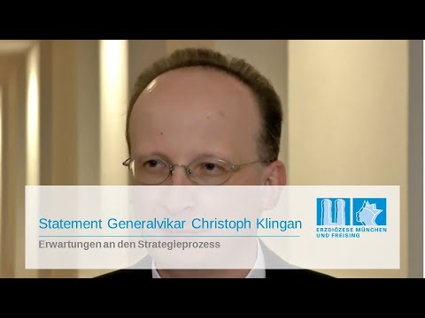 Erwartungen an den Strategieprozess: Statement Generalvikar Christoph Klingan