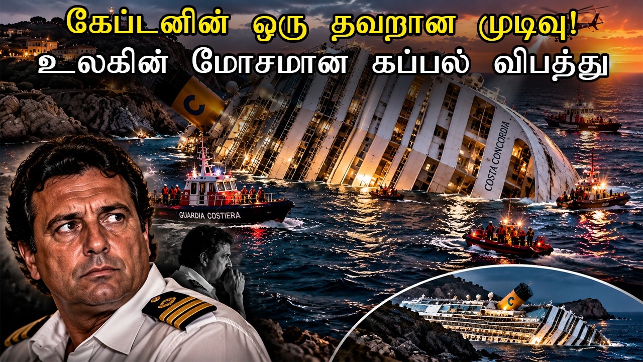 கேப்டனின் ஒரு தவறான முடிவு! உலகையே அதிர வைத்த கப்பல்
