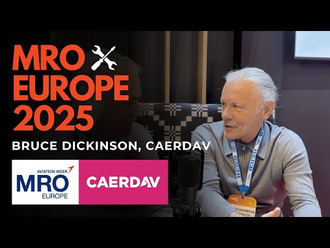 MRO Europe 2025: Bruce Dickinson, Caerdav