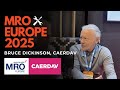 MRO Europe 2025 Bruce Dickinson Caerdav